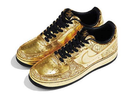 Gold Olympic Sneakers