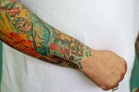 Comic Book Tattoos Image 2
