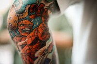 Comic Book Tattoos Image 3