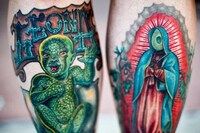 Comic Book Tattoos Image 8