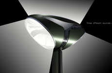 Three-Way LED Streetlights