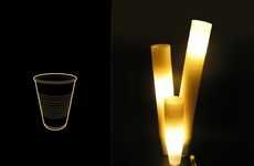 Recycled Cup Lights