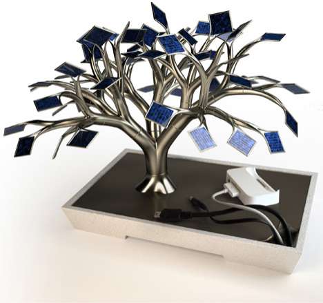 Solar Powered Tree Chargers