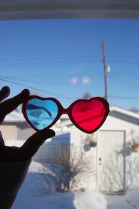 3D Glasses Inspired Fashion Image 7