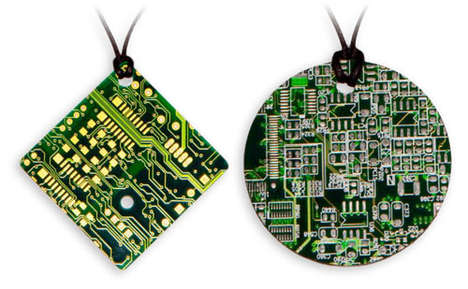 Eco Geek Necklaces