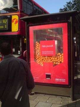 Fruit Dispensing Bus Stops