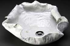Curling Wave Washbasins