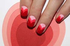 Layered Heart Manicures