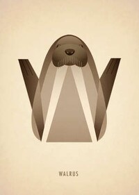Alphabet Animal Typography Image 8