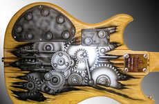 Customized Artistically Designed Guitars