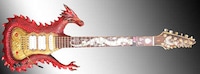 Customized Artistically Designed Guitars Image 2
