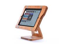 Wooden Monitor-Inspired Stands