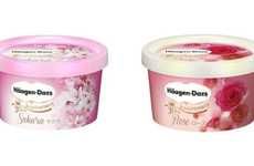 Flower-Flavored Ice Creams
