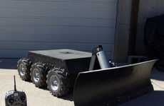 Remote-Controlled Snow Shovelers