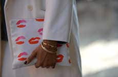 Lipstick-Smooched Accessories