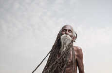 Arresting Sadhus Portrait Photography