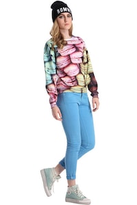 Parisian Pasrty Printed Tops Image 5
