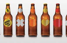 Washable Customizable Beer Labels