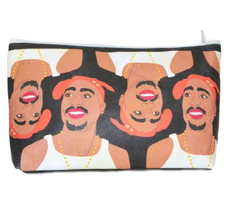 Painted Celebrity Pattern Purses