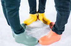Sleek Nordic Rain Boots