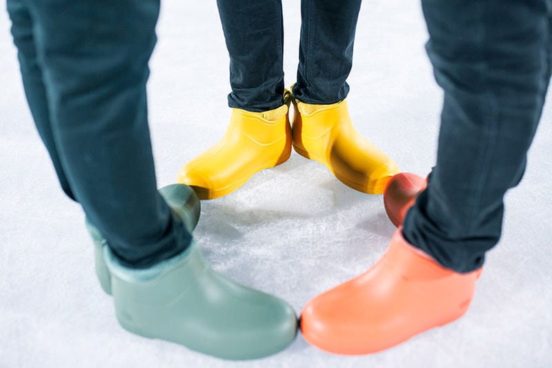 Sleek Nordic Rain Boots