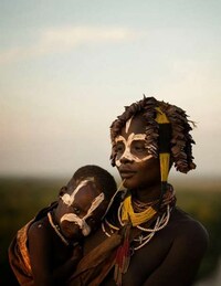 Cultural Chalk-Adorned Photography Image 6