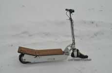 Ice-Traversing Electrical Scooters