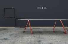 Arm-Inspired Table Trestles