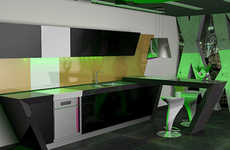 Swivelling Culinary Spaces