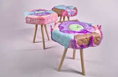 Sugary Candy-Coated Seating