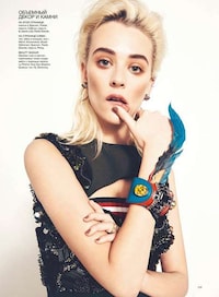 Tropical Bird-Inspired Fashion Image 8