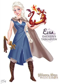 Adult Fairytale Mashup Art Image 6