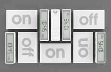 Symmetrically Flippable Alarm Clocks