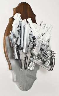 Toy Gun Taxidermy Sculptures Image 7