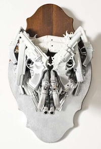 Toy Gun Taxidermy Sculptures Image 8