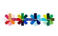 Cheerful Color Swatch Clocks Image 3