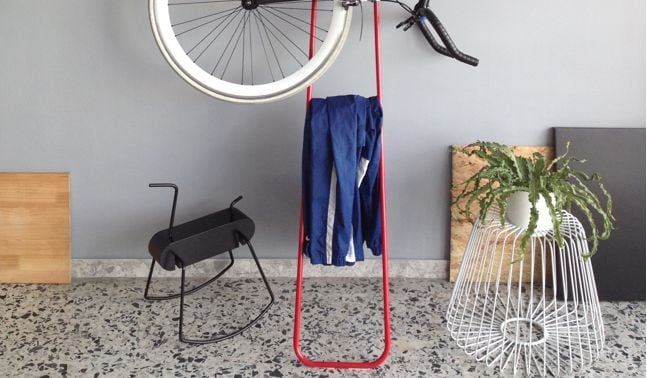Bike-Accommodating Coatracks