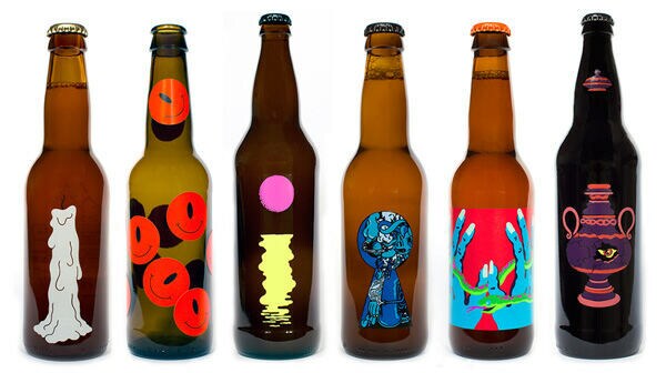 Daydream-Inspired Beer Labels