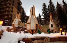 Cocoon-Like Playgrounds