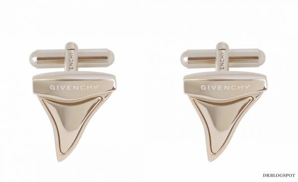 Golden Shark Tooth Cufflinks