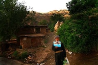 Sombre Iraqi Portrait Photography Image 3