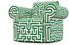 Maze Motif Seating
