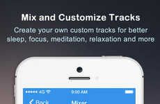 Track-Mixing Relaxation Apps