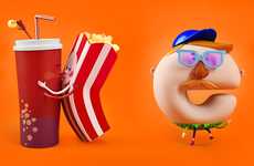 Cartoonish Letter Characters