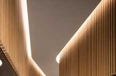 Expansive Glossy Wine Displays