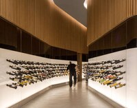 Expansive Glossy Wine Displays Image 2