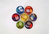 Vibrant Circular Seating Image 7