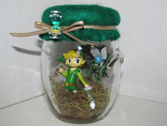 Gamer Elf Diorama Jars
