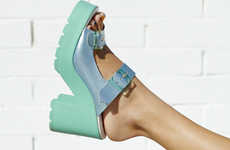 Chic Pastel Platfrom Sandals