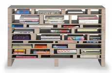 Haphazard Horizontal Shelves